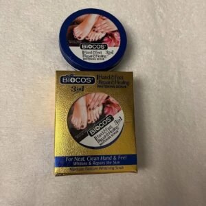 2 X ORIGINAL Biocos Hand & Feet Repair whitening scrub