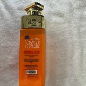 Licorice Glow SPF50 Carrot & Vitamin C & Tumeric Whitening Lotion ORIGINAL