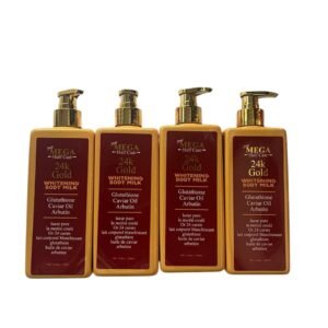 MEGA HALFCAST 24K GOLD WHITENING BODY MILK 500ML, BUY ORIGINAL